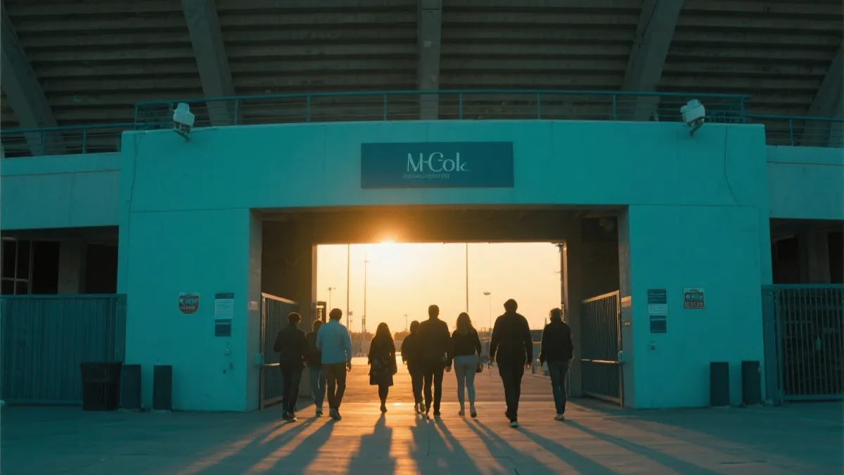 入场动线与人流示意图